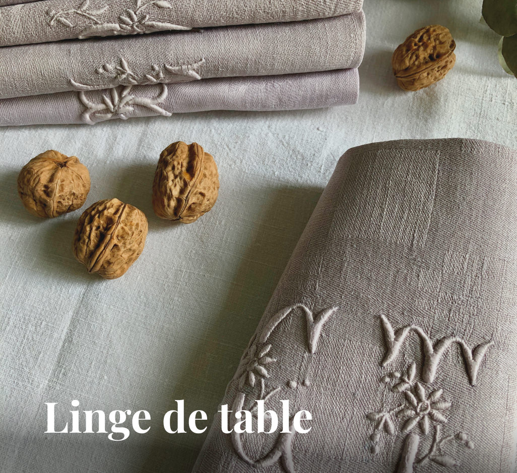 Catégorie Linge de Table